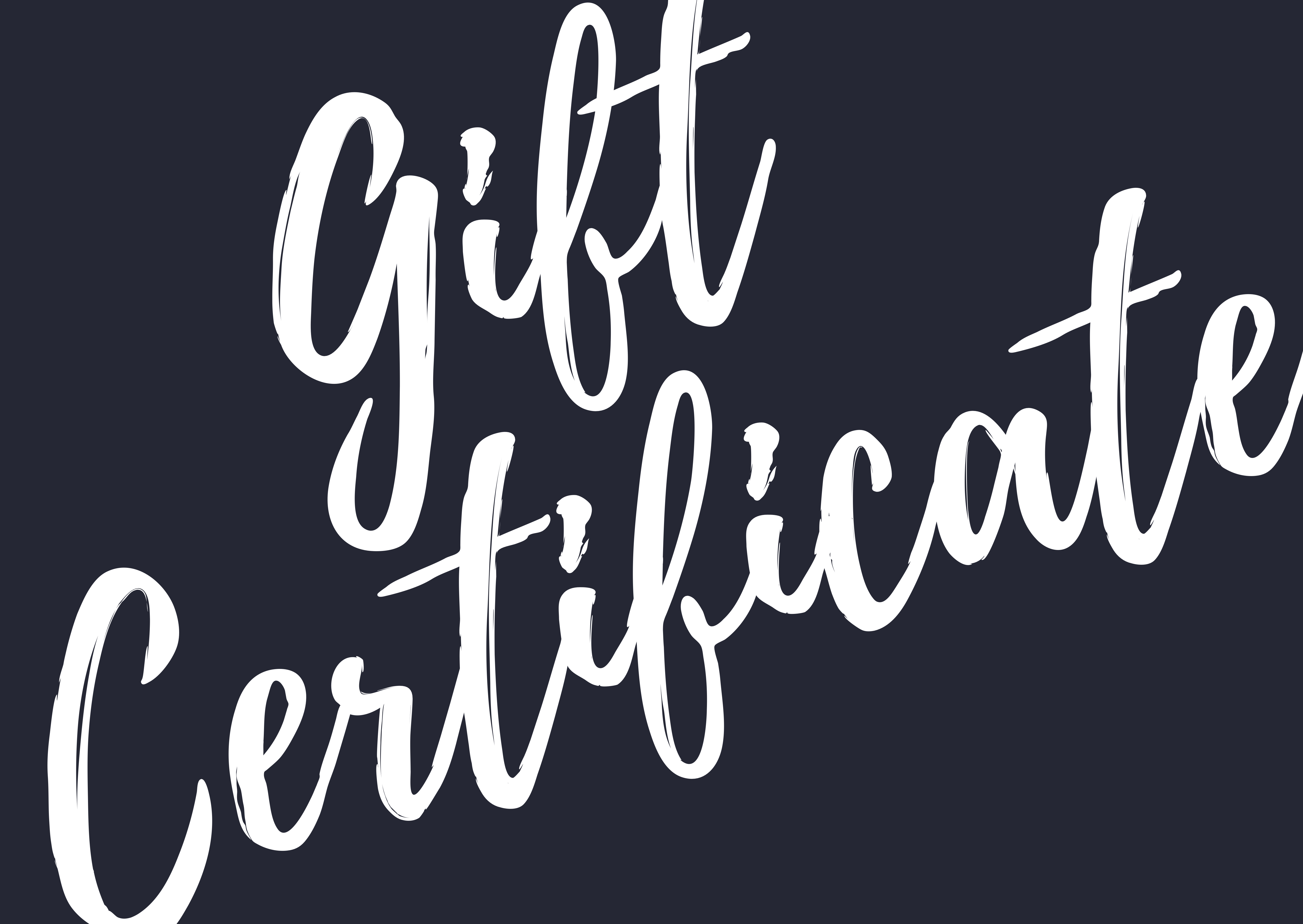 IN-STORE GIFT CERTIFICATES – Ambiance SF