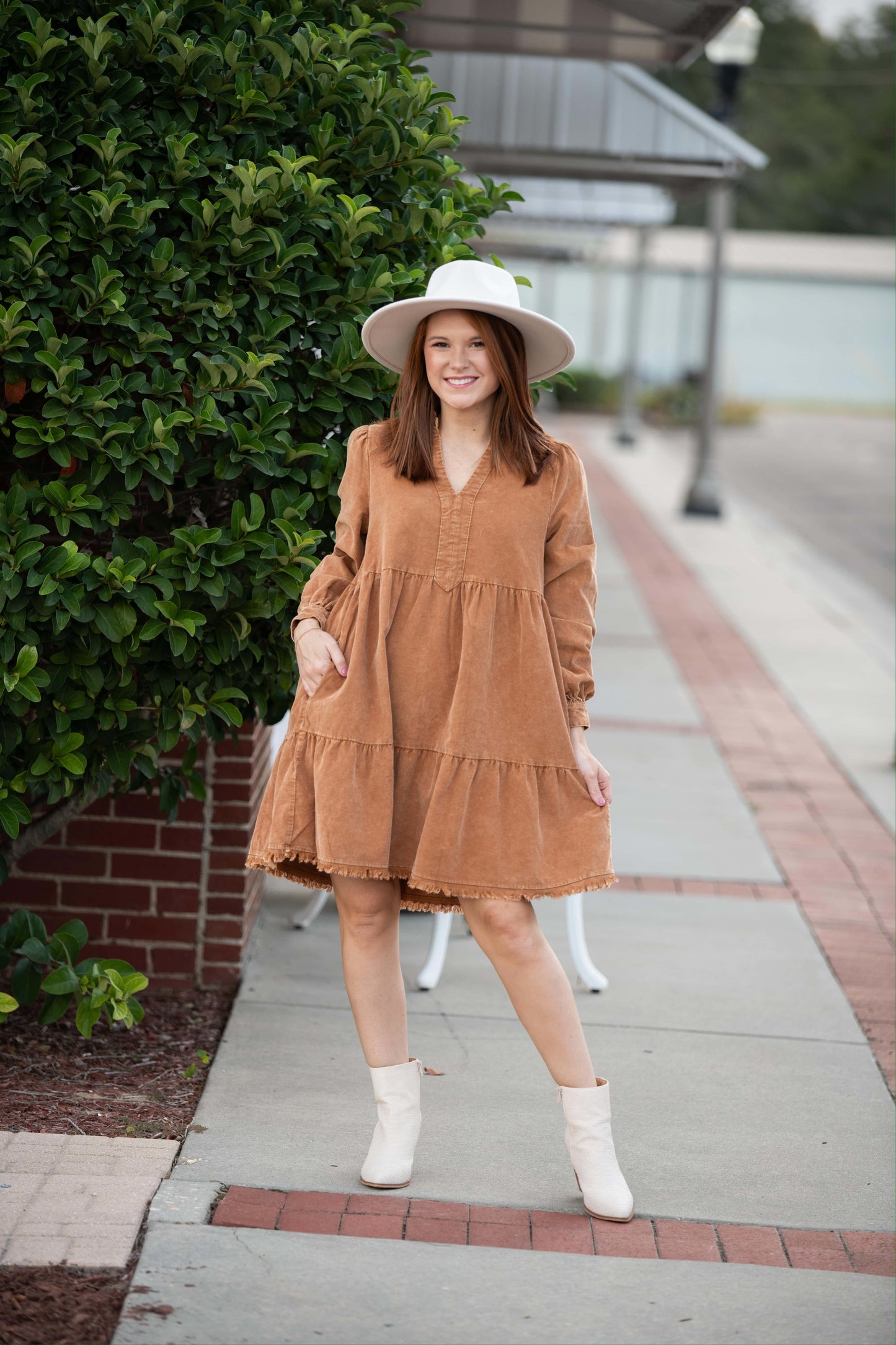 Fall Feels Corduroy Dress